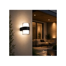 Cata Ct-7048 İki Yönlü Led Duvar Aplik-12w Günışığı-kasa Rengi Siyah Gün Işığı