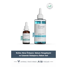 The Purest Solutions Sivilce Akne Karşıtı Sebum Dengeleme Ve Gözenek Sıkılaştırmaya Yardımcı Bakım Seti