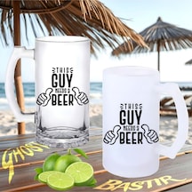Bira İhtiyacı Buzlu Ya Da Buzsuz Bira Bardağı 061