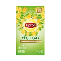 Lipton Osmanthus Çiçeği Aromalı Yeşil Çay 18'li 27 G 8'li Avantaj Paketi Mıchu