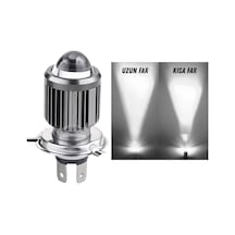 Otomobil Araç Motosiklet Mercekli Far Ampulü Led Far Beyaz Csp Led Xenon Lamba Delici Yayıcı Uz 2700K