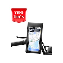 Su Geçirmez 360 Derece Kontrol Motosiklet Telefon Tutucu - Çift Conta & Velcro Koruma Su Geçirmez 360 Derece Kontrol Motosiklet Telefon Tutucu - Çift Conta & Velcro Koruma