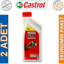 Castrol GTX Essential 15W-40 Motor Yağı 2 x 1 L