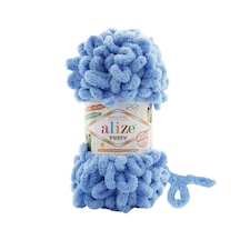 Alize 5 Adet Puffy El Örgü Ipliği 5'li Paket - 100 Gr. 9 Mt. Parmak Örgü Ipi - Şevval Tuhafiye 40