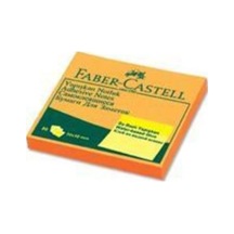 Faber Castell Not Kağıdı 50 50 Yapışkanlı Fosforlu Turuncu