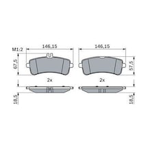 Bosch 0986494764 Fren Balatası Arka Mercedes S-class W222 13 C217 14 Amg Gt C190 15 A0084201120