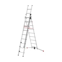 Hailo S100 Profilot 2x9 +1x8 Basamaklı Alüminyum Merdiven