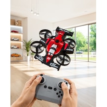 Kumandalı Uçan Araba Drone 4 Korumalı Pervaneli 360 Akrobatik Hareket Uzaktan