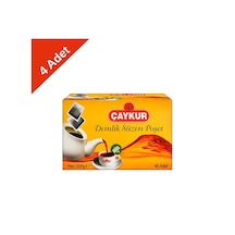 Çaykur Demlik Poşet Çay 40 Lı X 4 Paket Pratik Ve Lezzetli Siyah Çay