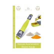 Özel Üretim Pratik Gıda Ölçüm Şeker Tuz Kahve Baharat Hassas Ayarlanabilir Ölçüm Kaşığı Çok Renkli