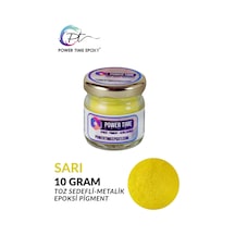 Sedefli Metalik Toz Pigment Boya / Sarı / Epoksi Için