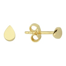 Goldkupe 14 Ayar Altın Minik Damla Küpe 0,58 Gr-1797