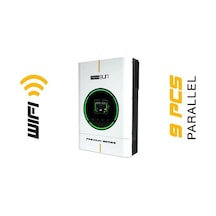 Mexxsun 48 V Volt 6000 W Watt 6 Kw Mppt Tam Sınus Akıllı Hibrit Dahili Wifi Inverter 220 Volt Çevirici Invertör