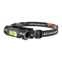PS-211 Şarjlı Mıknatıslı Lityum Lion Pilli Cob Led Kafa Lambası Çalışma Lambası