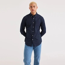 Dockers Oxford Slim Fit Erkek Gömlek A881600030 Lacivert