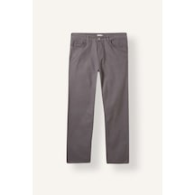 Defacto Regular Fıt Normal Bel Düz Paça Uzun Boy Pantolon H4868ax26augr536 Gri-gr536
