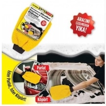 Mikrofiber Köpürtme Ve Parlatma Eldiveni Araba Temizleme Bezi Oto
