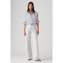 Levi's Ribcage Wide Leg Tr Be Prepared Light Indigo Kadın Jean-14150 Açık Mavi