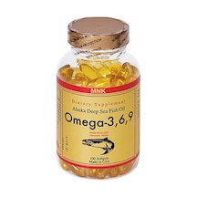Mnk Omega 3-6-9 Balık Yağı 1000 Mg 100 Softgel 08-