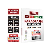 Paragrafın Kara Kutusu Kpss Ags Ales Tyt Çıkmış Soru Bankası En Geniş Kapsamlı/ Konu Özetli/çözümlü