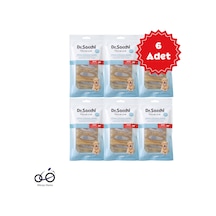 Dr.sacchi Premium Sığır Etli Doğal Sığır Derisi Press Kemik Tahılsız Köpek Ödülü 3'' 5'li 100gr 6 Adet