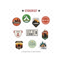 Bdls5 Küçük Boy 10lu Sticker Seti