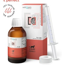 7days Vetq0m Coat Perfect Kedi 60 Ml Tüy Dökülmesini Önleyen Biotin Ve Çinko Destekli Deri Bakım Şurubu