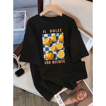 Noıssey Urban Pop Graphic Kadın Tişört Koleksiyonukod 5275 Siyah