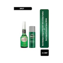 Brut Madalyon Original Plexi Erkek Parfüm EDT 100 ML + Sprey Deodorant 200 ML