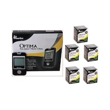 Optima Kan Sekeri Ölçüm Cihazı + Strip 5 Kutu 250 Adet