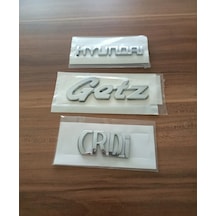 Hyundai Getz Crdi Arka Bagaj Yazısı 3lü Takım Set