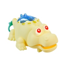 Cosby Kurmalı Işıklı Neşeli Timsah - Sarı