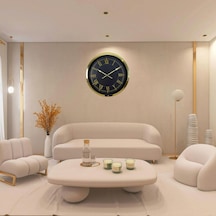 Gold Prestij Roma 60 X 60 Cm Metal Duvar Saati Diğer