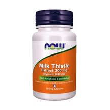 Now Milk Thistle 300 Mg Devedikeni Karahindiba Ve Enginar İçeren Takviye Edici Gıda 50 Kapsül