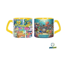 Sünger Bob Kupa Bardak Tek Adet 0712 Çok Renkli