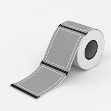 Niimbot T50x70mm 110 Adet Şeffaf Etiket - Beyaz Çerçeveli B1,b21s,b21pro