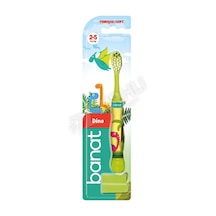 3 Adet Banat Diş Fırçası Çocuk Yumuşak Dino