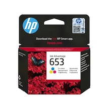 Hp 653 Color Renkli Kartuş 3ym74ae Kdo