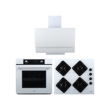 Exep Plus Line EF-260 - EO-320 - ED-401 Beyaz Ankastre Set