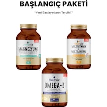 Herovix Sporculara Özel 3'lü Başlangıç Paketi Omega3 - Magnezyum