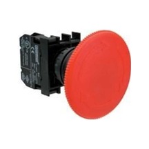 Emas B200e60 B Serisi Plastik 1nc Acil Stop 60 Mm Çevirmeli Kırmızı 22 Mm Buton
