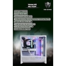 Mod Gaming Vortex MG-V12W R7-7500X3D 32 GB 1 TB SSD RTX5060Ti Free Dos Masaüstü Oyuncu Bilgisayarı