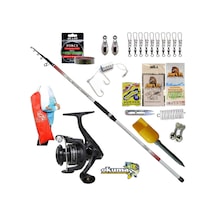 Okuma Revenger Rv-8000a 360cm 100-200gr Black Fight Profesyonel Olta Takımı Seti