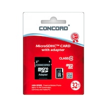 Concord 32Gb Hafıza Kartı Micro Sd Class 10 Adaptörlü C-M32