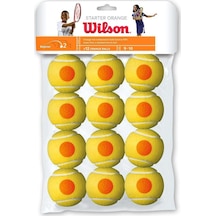 Wilson Starter Turuncu Noktalı Çocuk Tenis Topu 12li Wrt137200