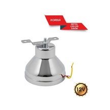 Çan Korna Çınçın Korna 12v Krom Renk Vatikan Çanı
