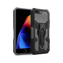 Apple Uyumlu iPhone 7 / 8 Plus Zırh Tank Kılıf Yüksek Koruma