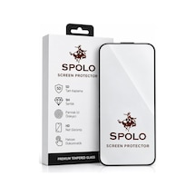 Spolo İphone 17 Pro Max 5d Tam Kaplayan Ekran Koruyucu 9h Sertlik, Hd Görüntü, Hassas Dokunmatik