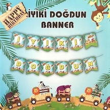 Safari Iyi Ki Doğdun Banner Uzar Yazı
