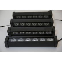 Led Lamba Ledli Panjur Içi Çakar 4x6 Kırmızı-kırmızı